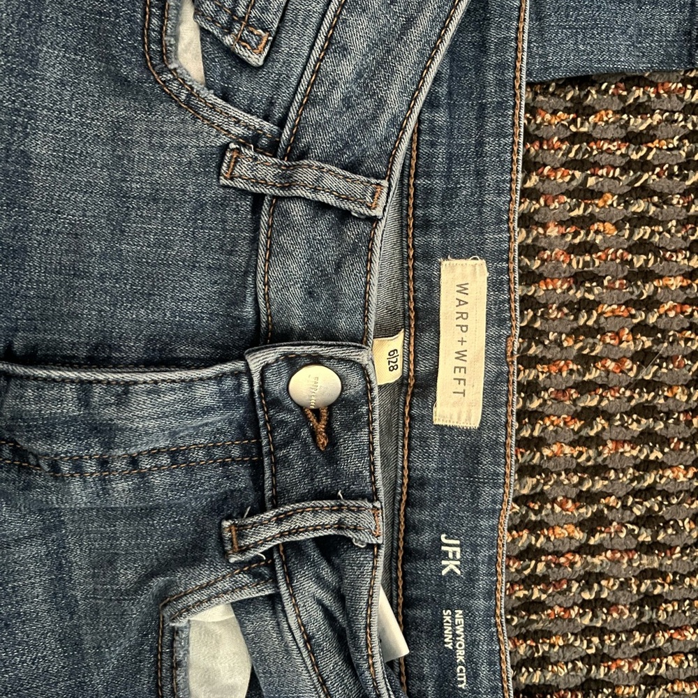 Warp + Weft Women's Blue Jeans